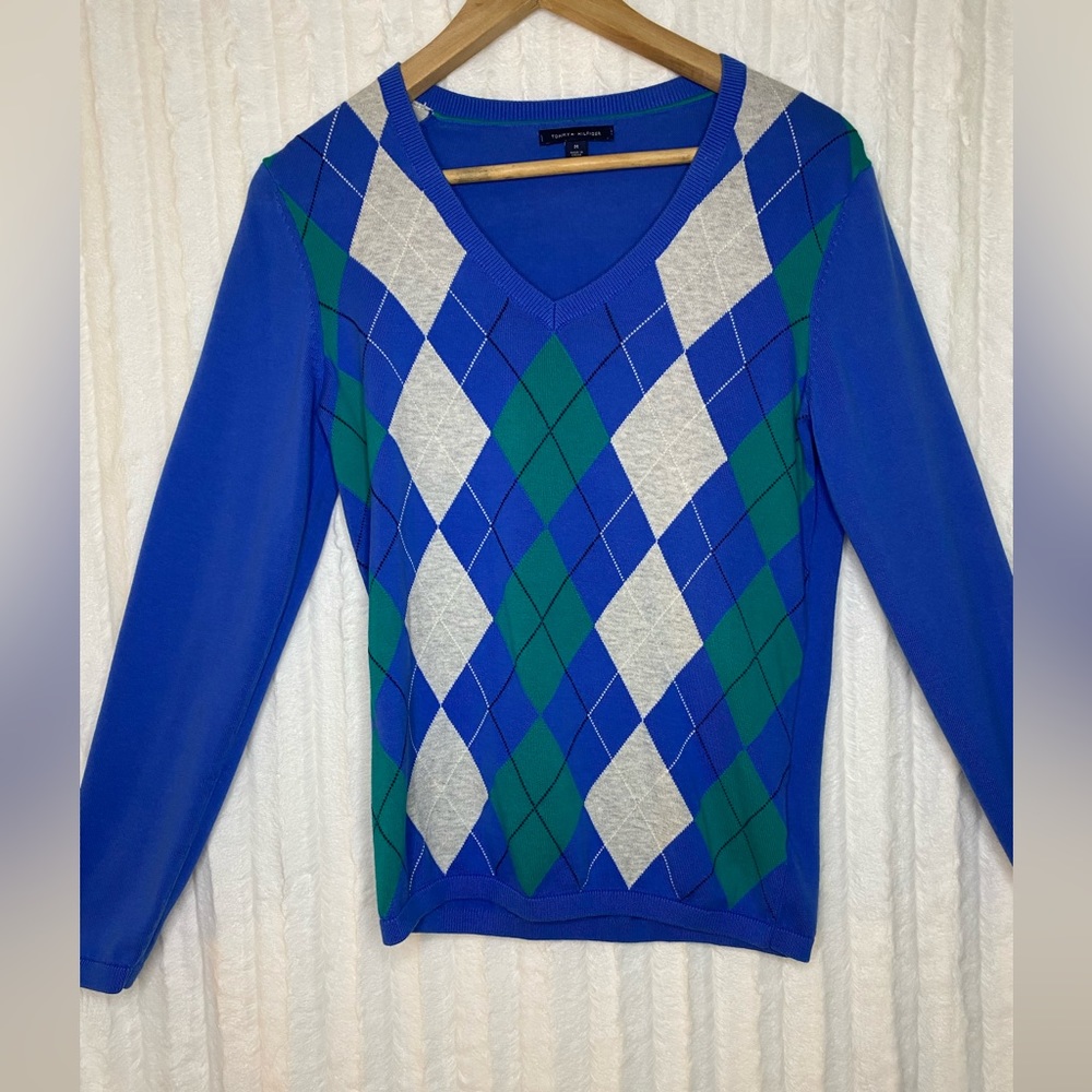 Tommy hilfiger checker sweater